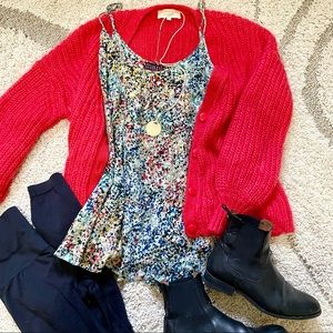 Anthropologie Maple Tunic Top